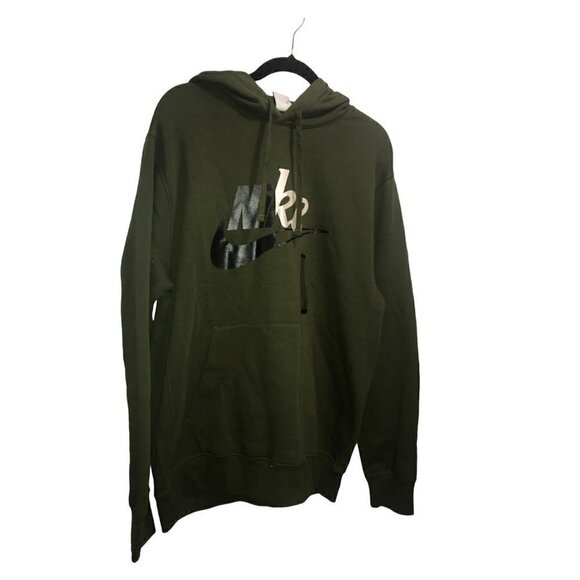 nike Sport Essential Pullover Hoodie Green Large - Picture 1 of 11